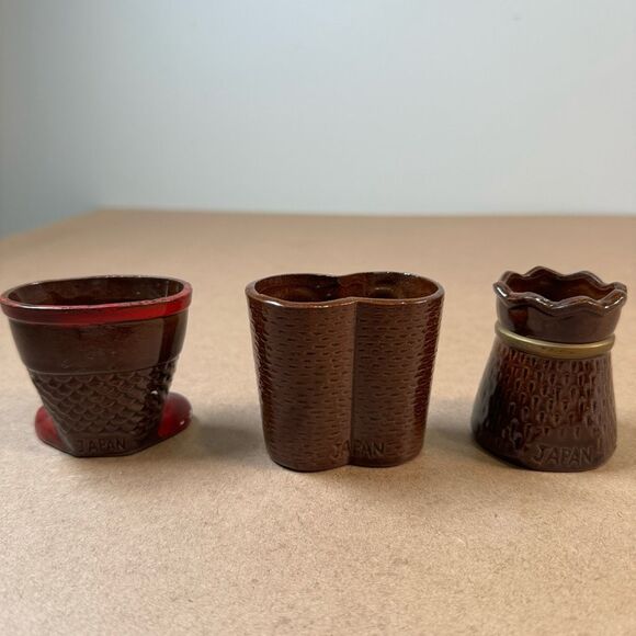 Vintage Shot Glass Set- What'll Ya‎ Have ? Set of 3 Funny Shot Glasses - Picture 6 of 8